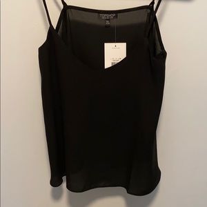 TOPSHOP BLACK CAMI